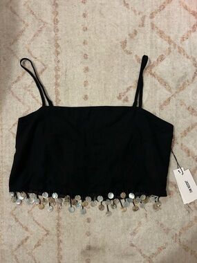 New with tags Jason Wu Beaded Crop Top
